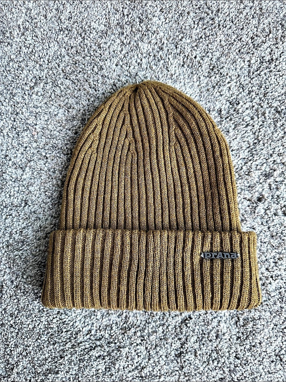 Prana Ribbed Beanie in Brown Like New